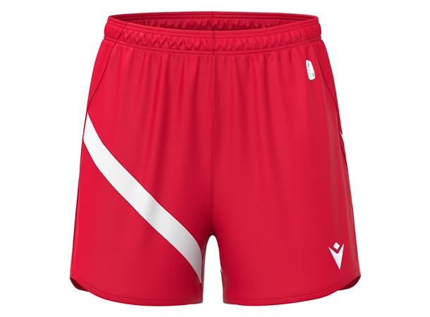 BANSHEE ECO shorts W RED/WHT M Teknisk kamp og treningsshorts - Dame 