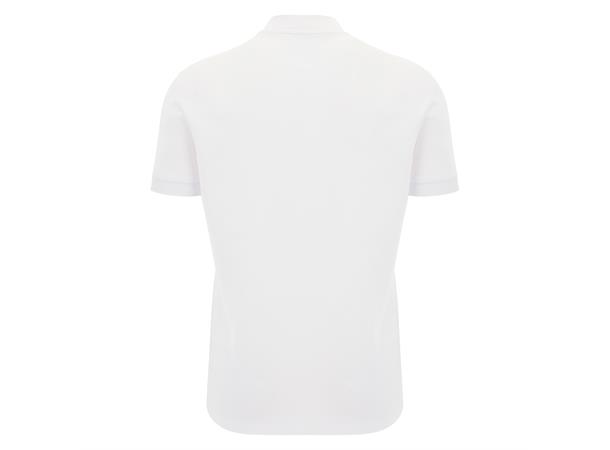 Nisiros Icon stretch korean polo WHT 3XS Poloskjorte Uten krage - Unisex 