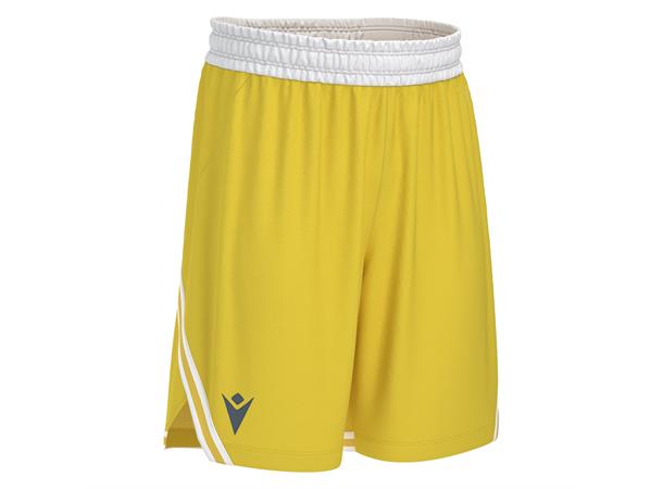 Kansas Basket Eco Shorts YEL/WHT 3XL Teknisk basketshorts - Unisex 
