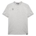 Nisiros Icon stretch korean polo GRY 3XL Poloskjorte Uten krage - Unisex