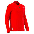 Mendez ECO Referee Shirt LS RED L Teknisk dommerdrakt - Unisex