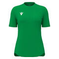Zyra Womans shirt GRN M Teknisk trenings T-skjorte til dame