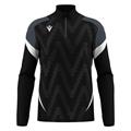 Starfall 1/4 zip BLK/WHT 3XL Treningstopp - Unisex